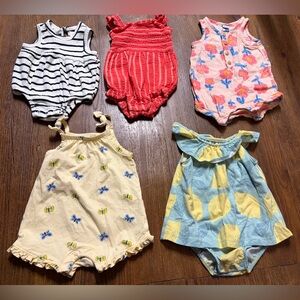 Five Rompers